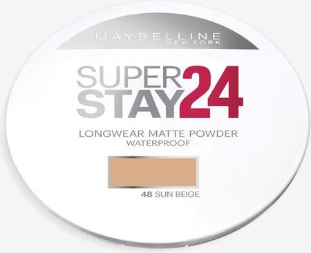 Maybelline Superstay 24H Wodoodporny Puder 48 Sun Beige