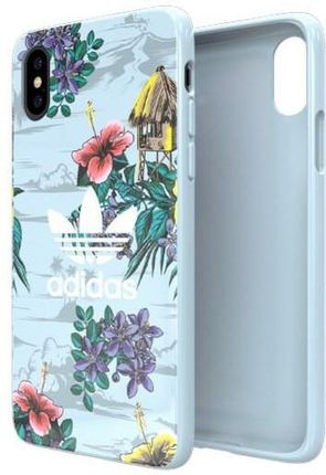 Adidas OR SnapCase Floral iPhone X/Xs szary/grey CJ8322