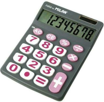 Kalkulator 8 Pozycji Duże Klawisze Milan