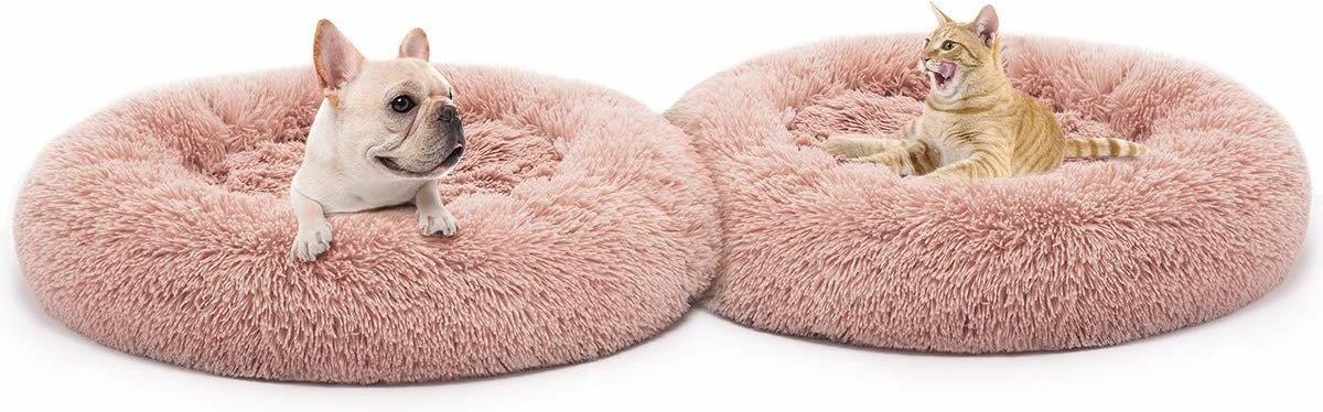Unizoo Legowisko Dla Psa I Kota Pluszowe S 50Cm Ciepłe Bladoróżowe - zdjęcie 9 Unizoo Legowisko Dla Psa I Kota Pluszowe S 50Cm Ciepłe Bladoróżowe
