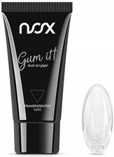 Zdjęcie 4090 AKRYLOŻEL NOX GUM IT TRANSPARENTNY 60G - Lubraniec