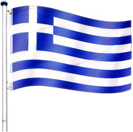Maszt Flagowy W Komplecie Flagi Grecja 6,50 M