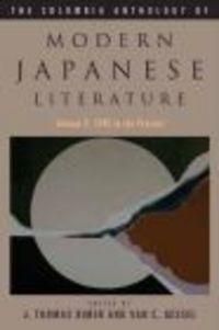 Columbia Anthology of Modern Japanese Literature v 2