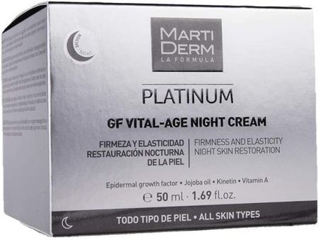 Krem Martiderm Diamentowy Platinum Gf Vital Age Night Cream na noc 50ml