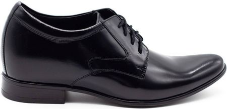 Buty męskie wizytywe P11 podwyższające Czarny