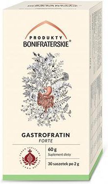 Zdjęcie Produkty Bonifraterskie Gastrofratin Forte 60 g - Bartoszyce