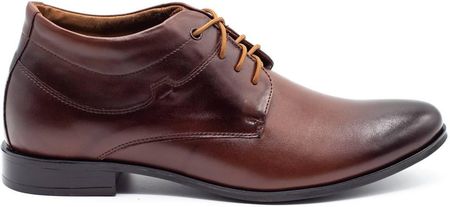 Buty męskie podwyższające 300LU brązowe Brąz