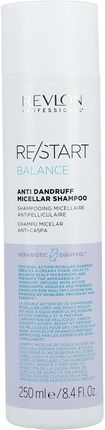 Revlon Professional Szampon Przeciwłupieżowy Restart Balance Anti Dandruff Micellar Shampoo 250 ml