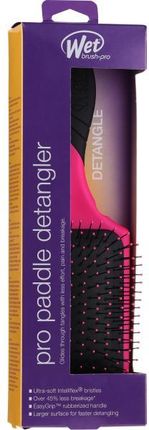 Wet Brush Szczotka Do Splątanych Włosów Różowa Pro Paddle Detangler Pink