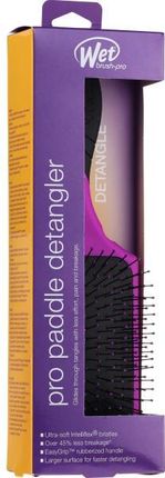 Wet Brush Szczotka Do Splątanych Włosów Fioletowa Pro Paddle Detangler Purple