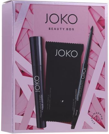 Joko Zestaw Beauty Box Mascara 9Ml + Chusteczki 15szt+ Eyeliner 5G