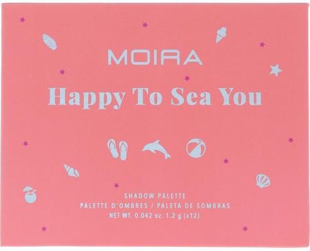 Moira Paleta Cieni Do Powiek Happy To Sea You Shadow Palette 14.4 g