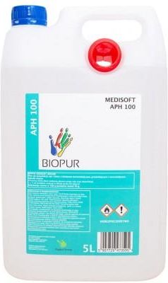 Płyn Do Dezynfekcji Rąk 70% Biopur Medisoft Aph 100 5L