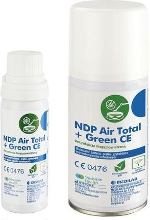Medilab Ndp Air Total + Green Ce Preparat W Aerozolu Do Bezobsługowej Dezynfekcji Powierzchni Drogą Powietrzną 50ML