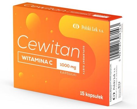 Cewitan, Witamina C 1000 mg 60 kaps