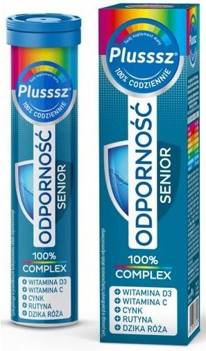 Plusssz Odporność Senior 100% Complex 20 tabl