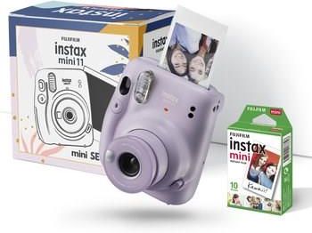 FUJIFILM Instax mini 11 Fioletowy + 10 wkładów Instax mini - zdjęcie 1 FUJIFILM Instax mini 11 Fioletowy + 10 wkładów Instax mini