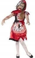 Strój Zombie Czerwony Kapturek Halloween 146