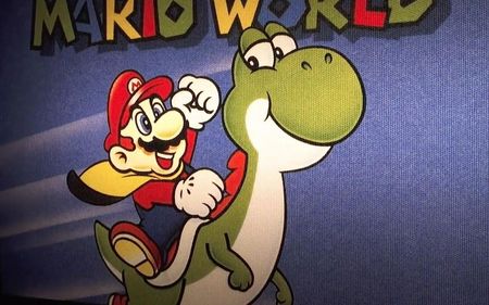 Luminart lampa obraz Nintendo Super Mario World Gadżety