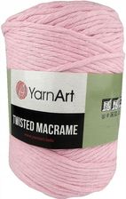 SZNUREK TWISTED MACRAME 762 RÓŻ JASNY 210M 15197