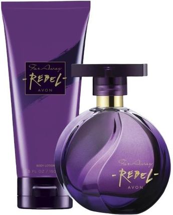 Avon Zestaw Far Away Rebel Perfumy + Balsam