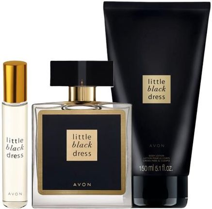 Avon Zestaw Little Black Dress Perfumy + Balsam + Perfumetka