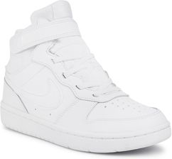 Zdjęcie NIKE Buty Court Borough Mid 2 (PSV) CD7783 100 Biały - Nowy Staw