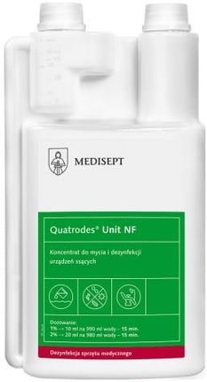 Medi-Sept Quatrodes® Unit Nf 1L Koncentrat Do Dezynfekcji Urządzeń Ssącyh