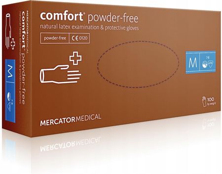 Mercator Medical Rękawice Comfort Powder-Free L