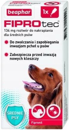 Beaphar Fiprotec M Dla Psa O Wadze 10-20Kg