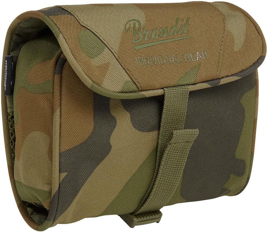 Brandit Toiletry Bag Medium - Woodland - Buy Online - Shop