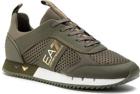 Ea7 Emporio Armani Sneakersy X8X027 Xk050 N247 Zielony