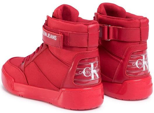 Calvin Klein Jeans Sneakersy Nigel S1772 Czerwony Ceny i opinie Ceneo.pl