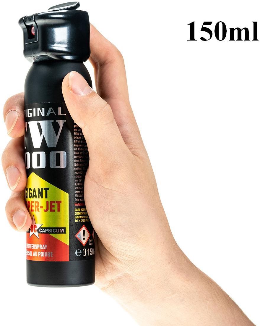 Hoernecke Chemie Duży Gaz Obronny Tw-1000 Pepper Gigant Jet 150Ml W  Strumieniu - Ceny i opinie - Ceneo.pl