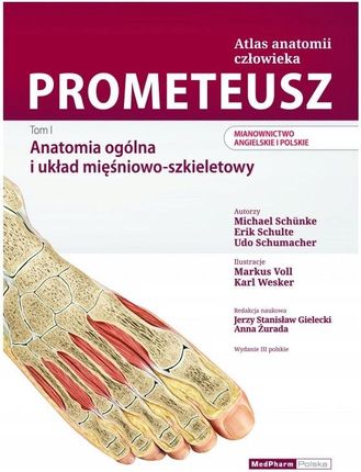 Prometeusz Atlas Anatomii Człowieka Tom 1 Nom.ang.