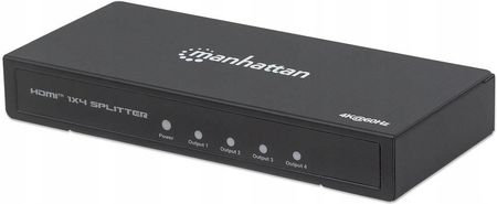 MANHATTAN ROZDZIELACZ AV SPLITTER HDMI 2.0 1X4 4KX2K UHD 60H  (207805)
