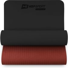 Zdjęcie Hop-Sport Mata fitness TPE 0,6cm czarno/czerwona - Annopol
