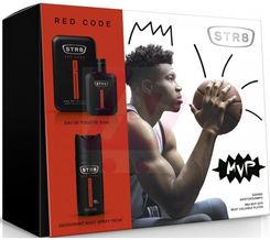 Sarantis Str8 Red Code Zestaw Kosmetyków Woda Toaletowa 50 ml + Deo 150 ml