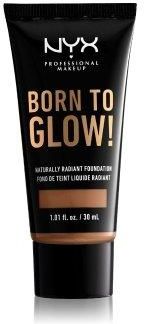 Nyx Professional Makeup Born To Glow! Naturally Radiant Foundation Podkład Rozświetlający 16 Mahogany 30 ml