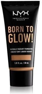 Nyx Professional Makeup Born To Glow! Naturally Radiant Foundation Podkład Rozświetlający 15.5 Cinnamon 30 ml