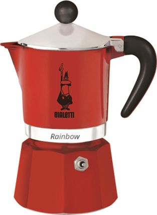 Bialetti Ekspres Do Kawy Rainbow 6 Filiżanek Czerwony (Je4963)
