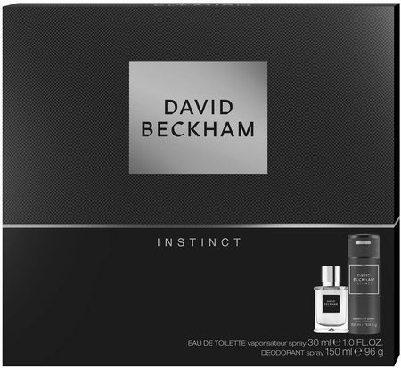 David Beckham Instinct Men Zestaw Woda Toaletowa 30 ml + Dezodorant 150 ml