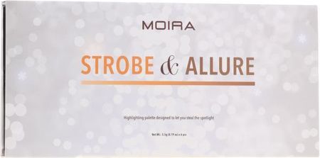 Moira Paleta Rozświetlaczy Do Twarzy Strobe & Allure Highlighting Palette 33g