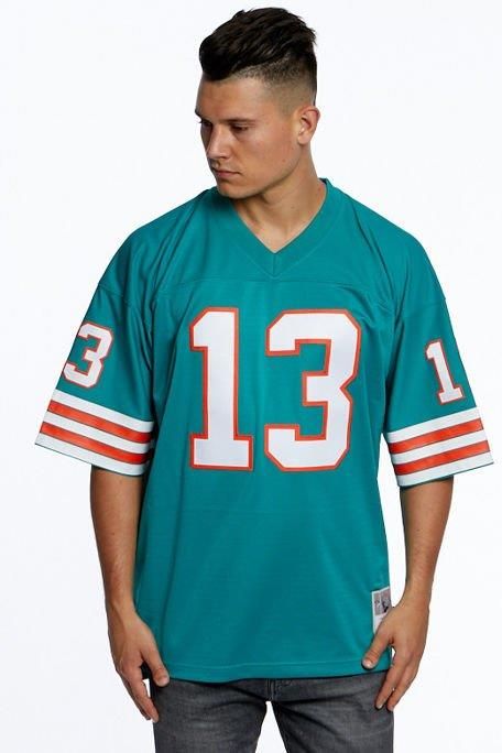 Miami Dolphins Mitchell & Ness Dan Marino #13 T Shirt Jersey