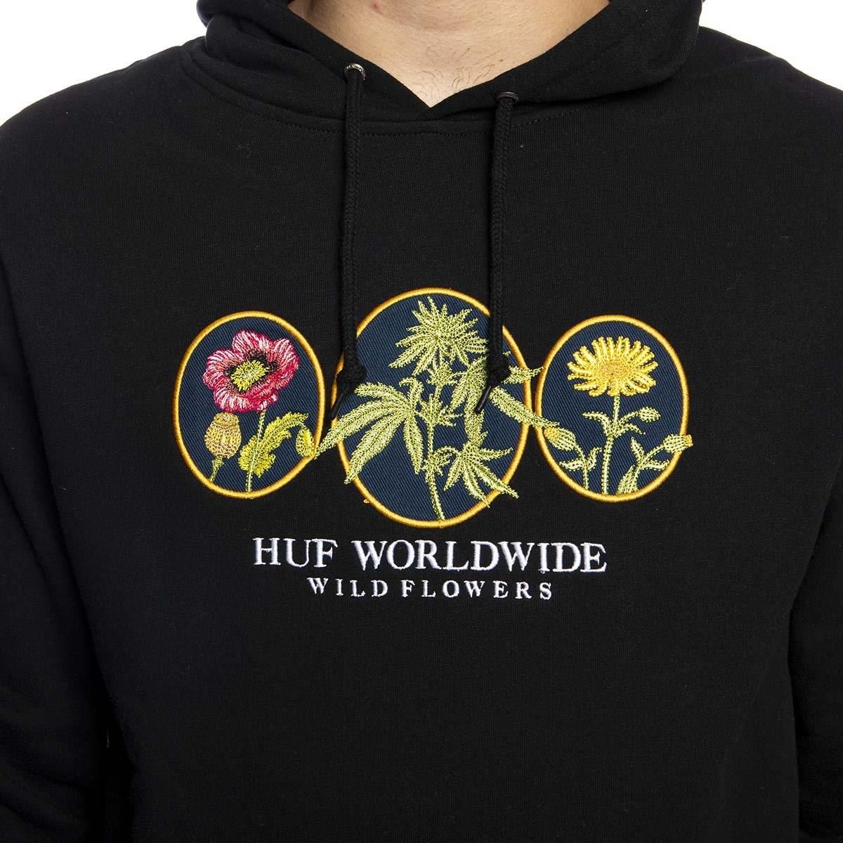 Huf wildflowers pullover outlet hoodie