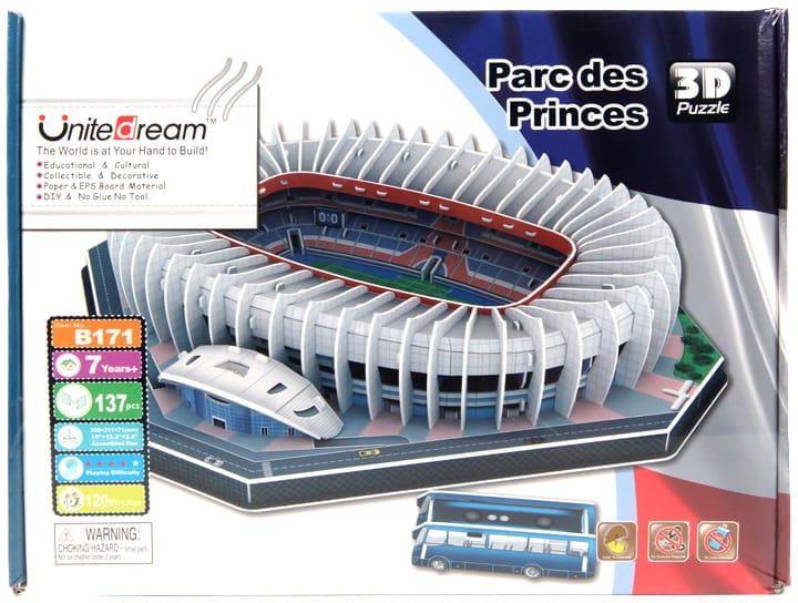 Stadion Piłkarski Paris Saint-Germain Fc - Parc Des Princes Stadium Puzzle  3D - HABARRI