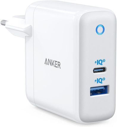 Anker PowerPort+ Atom III 45W USB C + 15W USB A Biała A2322G21