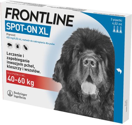Frontline Spot On Xl 40-60Kg 3X4,02Ml