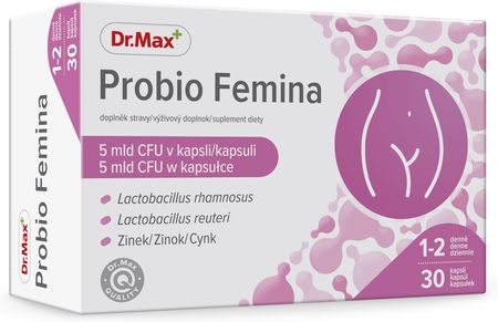 Dr.Max Probio Femina suplement diety 30kaps.