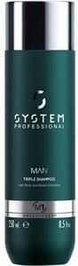 System Professional Energy Code Man Man Triple Szampon Do Włosów M1 500 ml